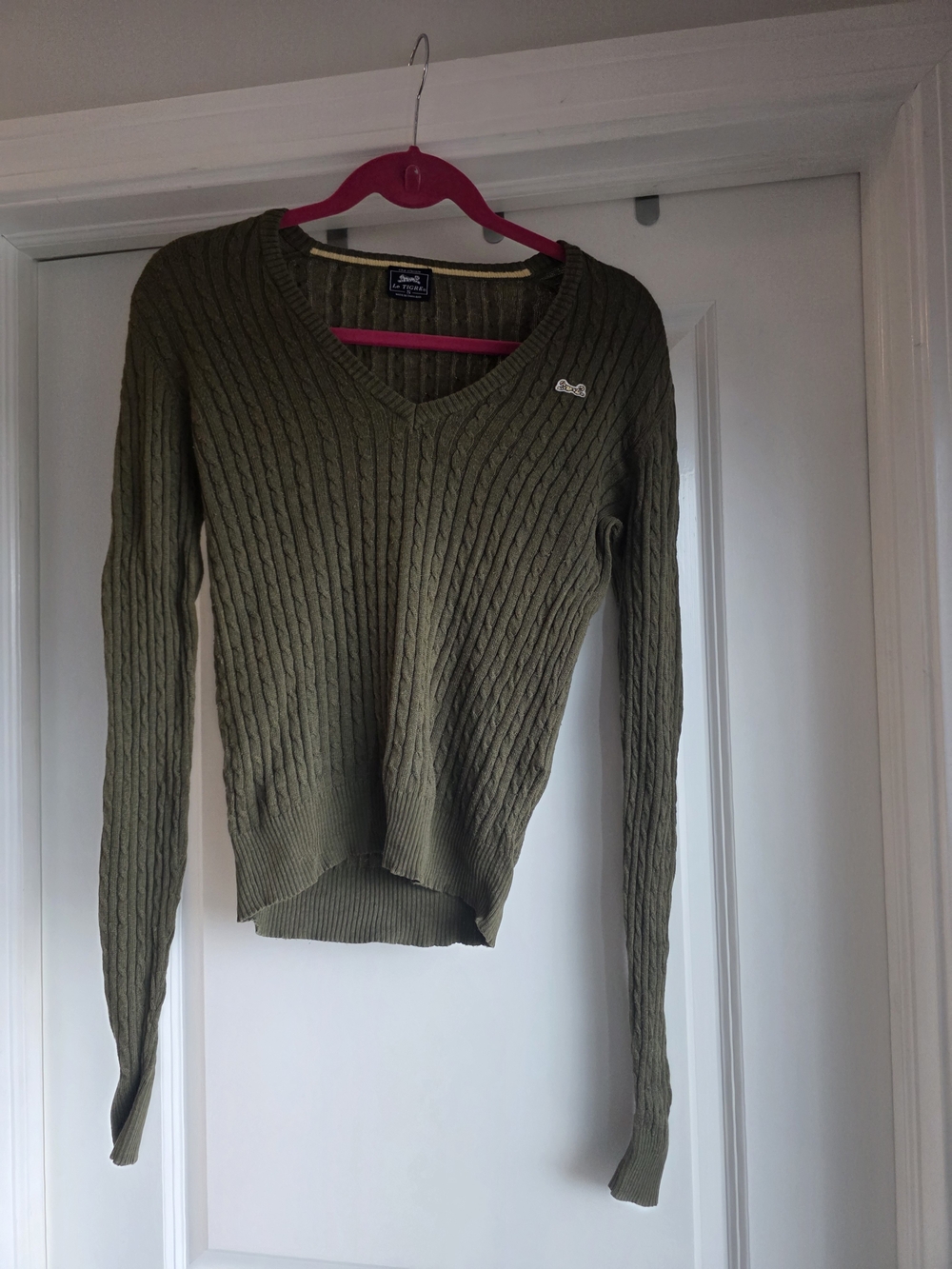 Le Tigre Cotton/wool V-Neck Sweater